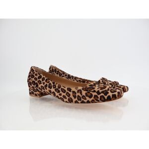 Ann Mashburn Genuine Calf Hair Buckle Pump Size 42 11.5 - 12  Block Heel Comfy